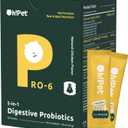 Oh!Pet 5-in-1 Digestive Probiotics  7B CFU Powder for Dogs & Cats with Prebiotics & Enzymes (Chicken, 30 Packets)