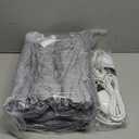 Heated Electric Blanket King Size - 90" x 100" Heating Blanket with Dual Control, 10 Heating Levels & 8 Hours Auto Off, Soft Warm Flannel Blanket, Christmas Birthday Gifts for Senior Grandma (Ash Gray)