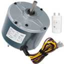 TEPU 5KCP39EGS070S Condenser Fan Motor G3905 1/4 HP, 1100 RPM, 1.4 Amp, 208-230V ac Fan Motor for ac Unit Replacement Fit for HC39GE234A, 5KCP39EGY823S, HC39GE237, Dayton 6DLL0