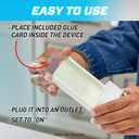Ortho Home Defense Max Indoor Flying Insect Trap - Light Sticky Trap for House Flies, Fruit Flies, and Gnats, 1 Plug-in and 4 Refills