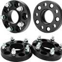 Youxmoto 5X4.5 1 inch Wheel Spacers Fit for Dodge Avenger Caliber Stealth, 5X114.3 Forged Adapters with M12x1.5 Studs 67.1mm Bore Hub Fit for Ford Escape 2001-2012, Fusion 2006-2012, 4PCS
