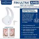 Earphone Connection Fin Ultra Ambi Two Way Radio Clear Medium Earpiece Eartip for Clear Acoustic Audio Tube Elbow