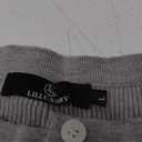 LILLUSORY Short Sleeve Cardigan Sweaters for Women 2025 Summer Cropped Button Up Sweater Tops Casual Shirt Y2K Outfits (Large, Gray)