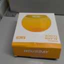 HOUSBAY White Noise Machine Sunrise Alarm Clock, Wake Up Light, Dimmable Night Light, 26 Natural Sounds, Gentle Wake up & Sound Machine for Sleeping, Adults, Kids, Baby-Wooden, White 