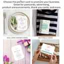 Avery Printable Postcards with Sure Feed Technology, 4" x 6", Matte White, 100 Blank Postcards for Inkjet Printers (8386)