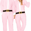 Tipsy Elves Christmas Onesies for Adults - Comfy Unisex Matching Holiday Jumpsuits with Convenient Pockets, S