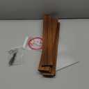 PACKGILO Display Shelf Stand, Clear Acrylic Riser Shelves Wood Acrylic Storage for Figure Collection Cupcake Desserts Holder Cosmetics Perfume Jewelry Organizer Rack