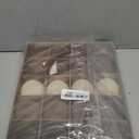 20 pcs Velvet Ornaments for Christmas Tree, 2.36 inch Flocked Christmas Balls Set Assortment for Xmas Tree Holiday Decor Multicolor (Beige/Brown/Light Coffee)