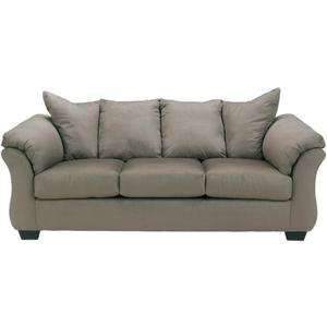 Signature Design by Ashley Darcy Casual Plush Sofa, Grayish Brown (Grey)