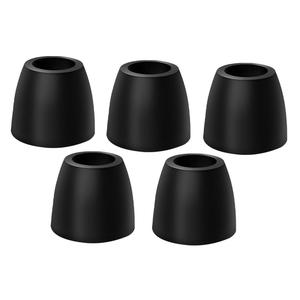 TonGass 2" Tall Cone Bumper for Trailer Ramp Door Universal Fit with 3/8" Screw Holes Premium Thick Automotive Grade Rubber Bumpers Cone-Shaped Bumper for Extra Protection (5-Pack)