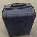 Kenneth Cole REACTION Out of Bounds Lightweight Hardshell 4-Wheel Spinner Luggage, Smokey Purple, 28-Inch Checked
