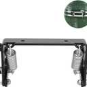 Hinge Assembly Kit is Suitable for Large Green Egg Grills, Big Green Color Egg Hinge Using Baking Paint Process, High Temperature Resistance, Corrosion Resistance(Fits for L)