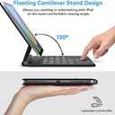 Keyboard Case for iPad 10th Generation 2022 & 11th (A16, 2025)  Magic-Style Keyboard with Multi-Touch Trackpad  Floating Cantilever Stand  Magnetic Case for iPad 10.9 inch 10th / 11th Gen. (Black)