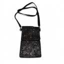AnsTOP Crossbody Phone Purse for Women, Lightweight Shoulder Wallet PU Leather Phone Case Bag, Black