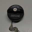 Locking Gas Cap, Replaces OEM# #10504 77300-47020, Plastic Locking Fuel Tank Cap with Keys for 4Runner Tacoma Tundra Acura Honda CRV Infiniti Mazda Nissan Buick Cadillac GMC (1PCS)