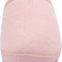 NewDenBer Women's Cozy Memory Foam Slippers Soft Fleece Lined Slip on Indoor Outdoor House Shoes (5-5.5, 5. Pink)