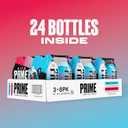 PRIME HYDRATION Duo - Blue Freeze & Cherry Freeze, Sports Drinks, Electrolyte Enhanced for Ultimate Hydration, 250mg BCAAs, B Vitamins, Antioxidants, Low Sugar, 12 Fl Oz (Pack of 24), Best By: 06/2026