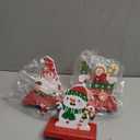 Christmas Stocking Holders for Mantle, 3 Pcs Metal Weighted Stocking Hooks Decorative Stocking Christmas Hangers Hooks for Fireplace Xmas Holiday Party Decoration Santa Claus Gift Car Snowman