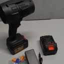 Electric Cordless Leaf Blower, Handheld Electric Leaf Blowers, Mini Jet Dry Blower Fan with 2 Packs 2.6Ah Batteries and Charger, Violent Blower for Lawn, Patio, Outdoors, Car, Home