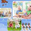 Bememo 100 Pcs Little Jesus Figures Original Design Mini Jesus Figures Toys to Hide and Seek Sunday School Baptism Share Gifts Stuffers Religious Party Favors