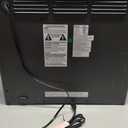 duraflame Freestanding Electric Fireplace Stove Heater with 3D Flame Effect for 1,000 Sq. Ft. Room, Black