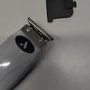 Andis 74055 Professional Corded/Cordless Hair & Beard Trimmer, Zero Gapped, Close Cutting Carbon Steel T-Outliner Blade, Grey