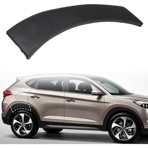 FZJDSD Black Rear Right Side Fender Flare Molding Wheel Garnish 87742D3000 Compatible with Hyundai Tucson 2016-2021