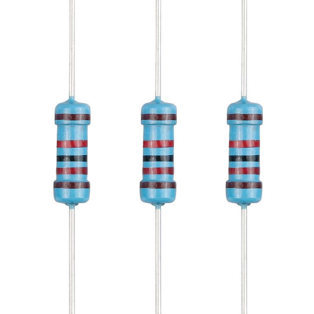 100pcs 12K ohm Resistor 1/2w 1% Tolerance Metal Film Fixed Resistor