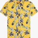 Men's Hawaiian Shirt Short Sleeve Button Down Tropical Summer Beach Casual Shirts XL