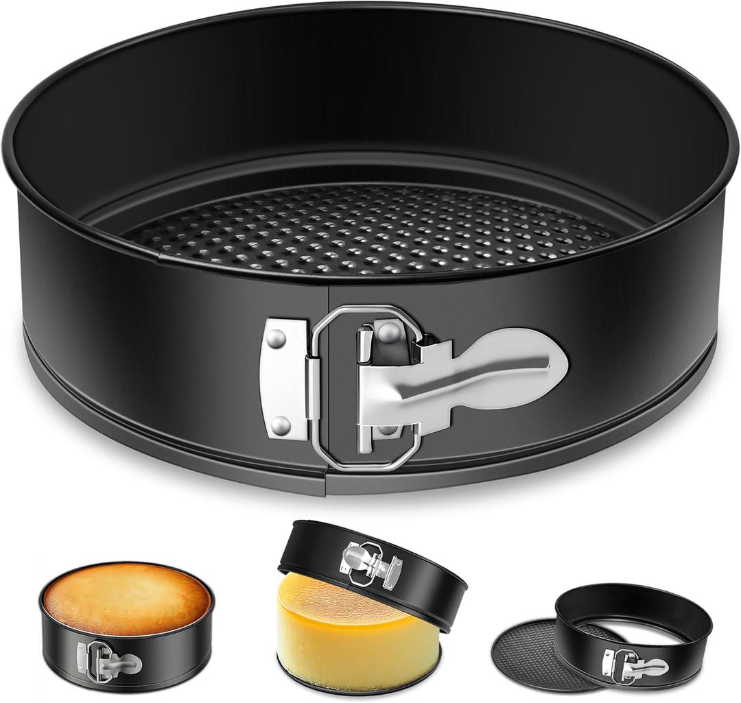 Vakoo Springform Pan - Nonstick, Leakproof Cheesecake Pan for Baking, Easy Release, No Parchment Paper Needed, 7 Inch