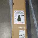 Artificial Christmas Tree 8ft - Premium Realistic Artificial Christmas Tree Looks Real Wooden Stand and Storage Bag - Xmas Tree - Artificial Christmas Trees by Pure Living