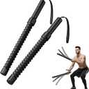 Weighted Ropeless Battle Rope for Home Gym, Strength Training,Portable Workout Ropes for HIIT Workouts, Low-Impact Cardio Training, Durable Core Strength Arm Muscle Builder Ropes for Men&Women- 2PCS