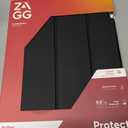 ZAGG Crystal Palace Folio iPad Pro 13" (M5)/ (M4) Case - Ultra-Slim, Drop-Proof up to 6.5ft, Crystal Clear with Scratch-Resistant Surface, Integrated Non-magnetic Foldable Stand, 56% Recycled Material