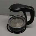 OVENTE Electric Kettle, 1.5L Borosilicate Glass Countertop Water Heater and Boiler for Coffee or Tea, BPA-Free, Auto Shut-Off, Boil-Dry Protection, Removable and Washable Spout Filter, Black KG83B (1.6 Quarts)