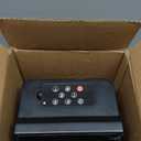 Space Heater, Electric Heaters for Indoor Use with Thermostat, Remote, 1-12H Timer, 70°Oscillation and Overheat Protection, 1500W PTC Ceramic Fast Safety Heat, Portable Heater for Office Bedroom Black