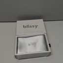 Blissy Silk Pillowcase - 100% Pure Mulberry Silk - 22 Momme 6A High-Grade Fibers - Silk Pillow Cover for Hair & Skin - Regular, Queen & King (Silver, Queen