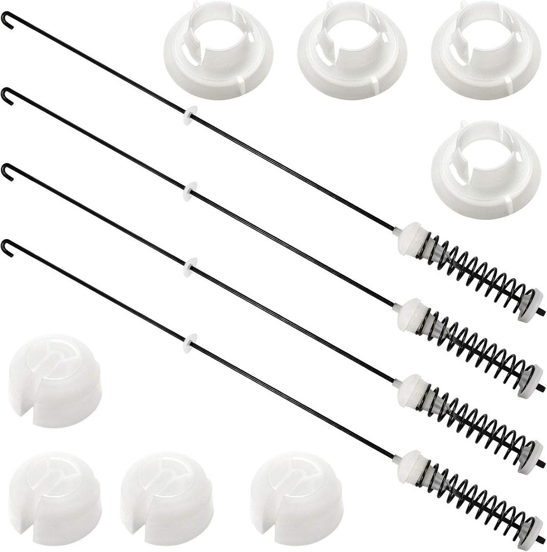 W10780045 NTW4516FW2 NTW4516FW1 NTW4605EW0 Washer Suspension Rod Kit(26.7infor Amana Whirlpool Kenmore -Replace AP5971396 WTW4800BQ1 NTW4516FW0 WTW4816FW1 WTW4816FW2- by TOMOON