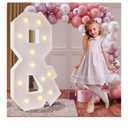 4FT Marquee Light Up Letters for Birthday Party Decorations Large Marquee Letters for Wedding Event Bridal Shower Engagement Anniversarty Party Decor,Letter &