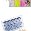 Trout Magnet 82 Piece Neon Fishing Kit, Catches All Types of Fish, includes 70 Grub Bodies and 12 Si & 85 Piece Panfish Magnet Kit, with A Longer Shad Dart Hook, includes 70 Split Tail Grub