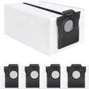 5Pcs for Dreame Robotic Vacuums Automatic Bag Cleaning Base, Reusable 3.2 Liter Capacity, Zipper Closure Cleans Dustbags,Compatible With Dreame Model,L10s Ultra/L20/X30/X40/X50