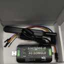 SIM7600G-H 4G DONGLE with Antenna, Industrial Grade 4G USB/UART, Communication and GNSS Positioning Support PC/Raspberry Pi/Drone/Industrial Computer, Support Global Band