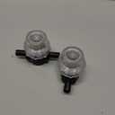 1/2 Inches Water Pump Strainer 2PCS for 12V DC 80 PSI Camper Marine Boat Lawn, 80 Mesh Filter