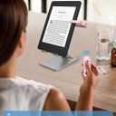 Remote Page Turner for Kindle Reading Accessories, Clicke for iPad iPhone Android Tablets E-Book Reading Noels, Camera Remote Shutter Selfie Controller, Pink