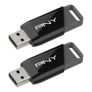 PNY 32GB Attaché X USB 3.2 Gen 1 Flash Drive 2-Pack