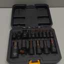 16-Piece Metric Hex Bit Socket Set - Premium S2 Steel 2mm-14mm Allen Socket Set with Socket Adapters, 1/4”, 3/8” and 1/2” Drive | Professional Mechanic Garage Tools