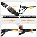 JUKMO Men's Tactical Belt Quick Release Nylon Web for Military Golf Hiking Rigger Heavy Utility Duty Work in Gift Box (Small-for Waist 30"-36" (Length 45"), Black)