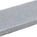 Bay Window Seat Cushions Indoor Furniture 48x14 Inch No Slip Washable Kitchen Dining Bench Cushion with Zipper, Light Grey