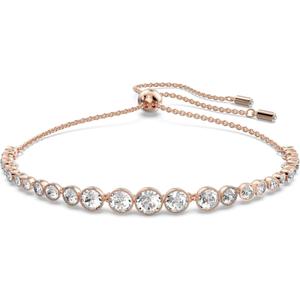 Swarovski Emily Tennis Bracelet Jewelry Collection, Clear Crystals, Blue Crystals, Pink Crystals (Clear Crystals - Rose Gold Tone Finish) Swarovski Emily Tennis Bracelet Jewelry Collection, Clear Crystals, Blue Crystals, Pink Crystals (Clear Crystals - Rose Gold Tone Finish)