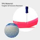 2 Pack Ridenow TPU Inner Tube 700 x 18-32c/32-47c Super Light for Road Bike Gravel Tubes with 45mm/65mm/85mm Presta Valves (Include Repair Patch Kit)