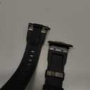 amBand M1 Sport Case Band for Apple Watch Ultra 3/2/1 & SE 3/2/1 & Series 11 10 9 8 7 6 5 4 3 49mm 46mm 45mm 44mm 42mm 41mm 40mm 38mm, Shockproof & Scratch Resistant Rugged Bumper for Men (Black)